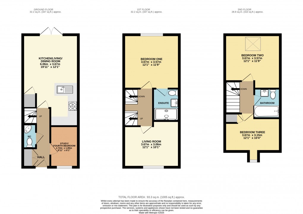 Floorplan for Eaton Leys, Milto Keynes