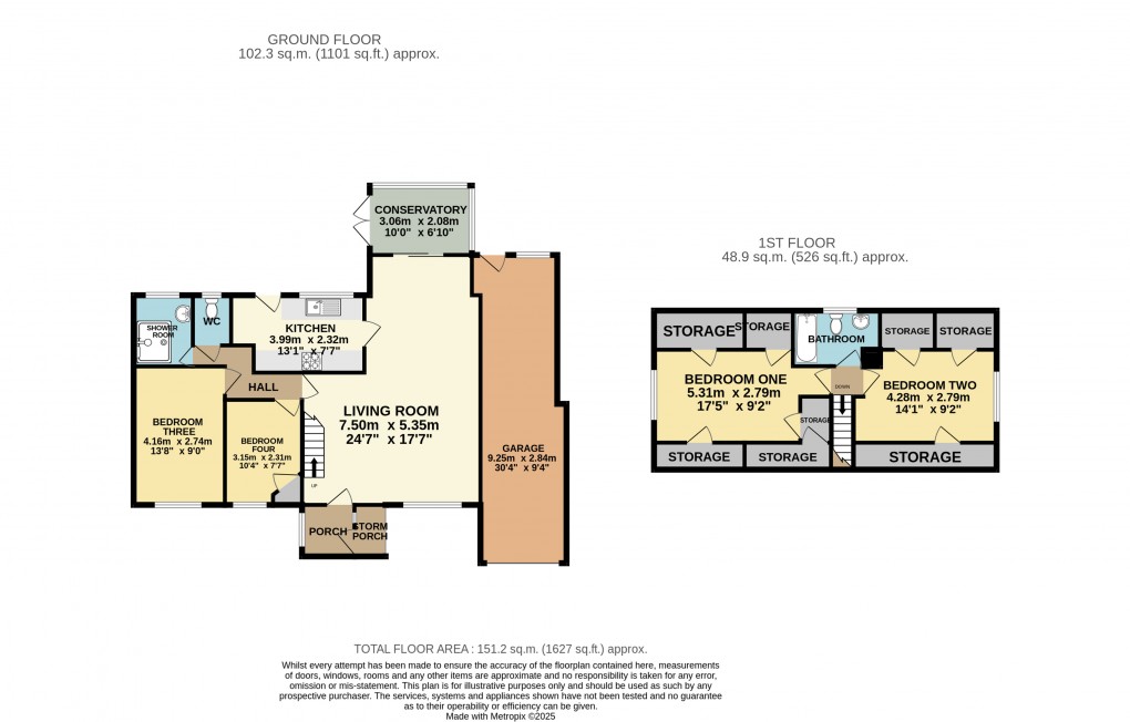 Floorplan for Bletchley, Milton Keynes