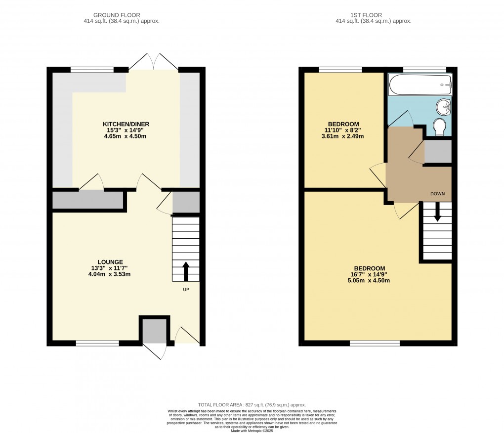Floorplan for Netherfield