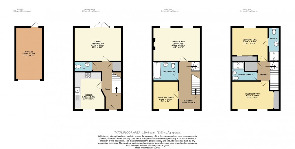 Floorplan for Newton Leys, Bletchley