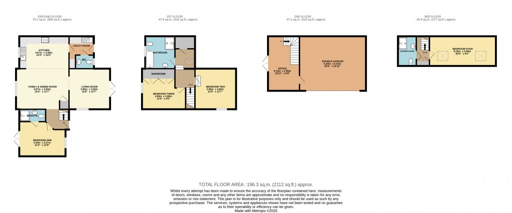 Floorplan for Stoke Hammond, Bucks