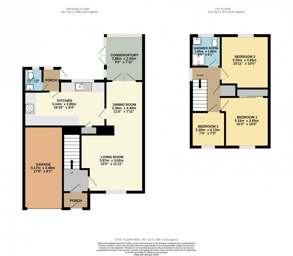 Floorplan for Bletchley, Milton Keynes