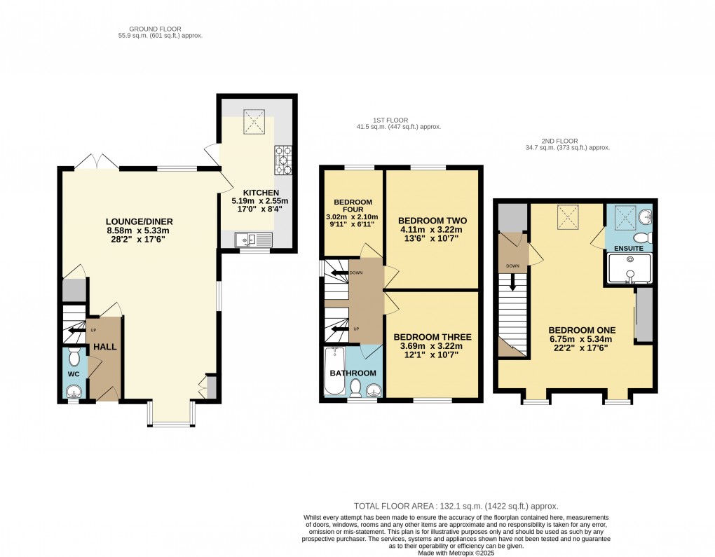 Floorplan for Newton Leys, Bletchley, Milton Keynes