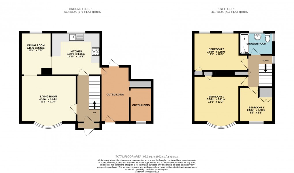 Floorplan for Bletchley, Milton Keynes