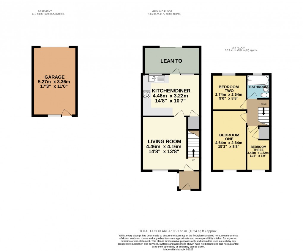 Floorplan for Bletchley, Milton Keynes