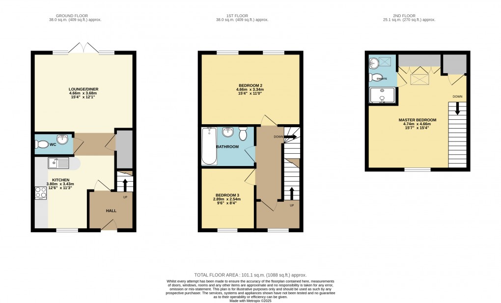 Floorplan for Newton Leys, Bletchley