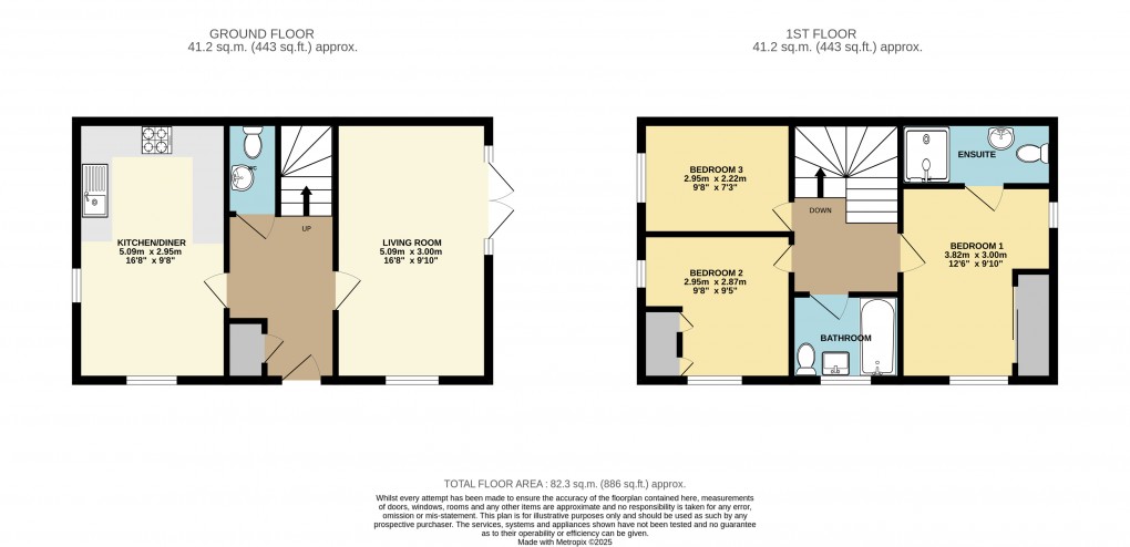 Floorplan for Newton Leys, Bletchley, Milton Keynes