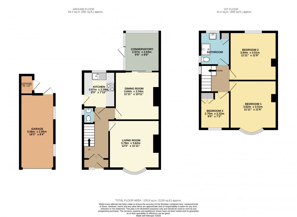 Floorplan for Bletchley, Milton Keynes