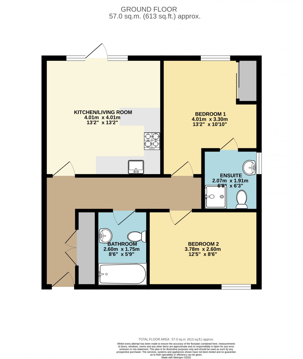 Floorplan for Shenley Road, 6 Shenley Road, Bletchley, Bucks