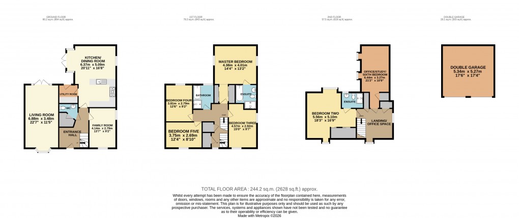 Floorplan for Eaton Leys, Milton Keynes