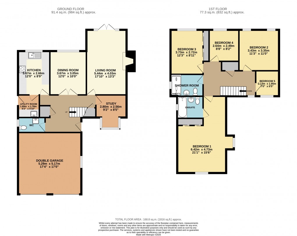 Floorplan for Stoke Hammond, Milton Keynes