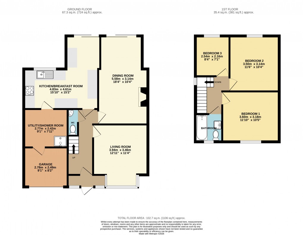 Floorplan for Bletchley