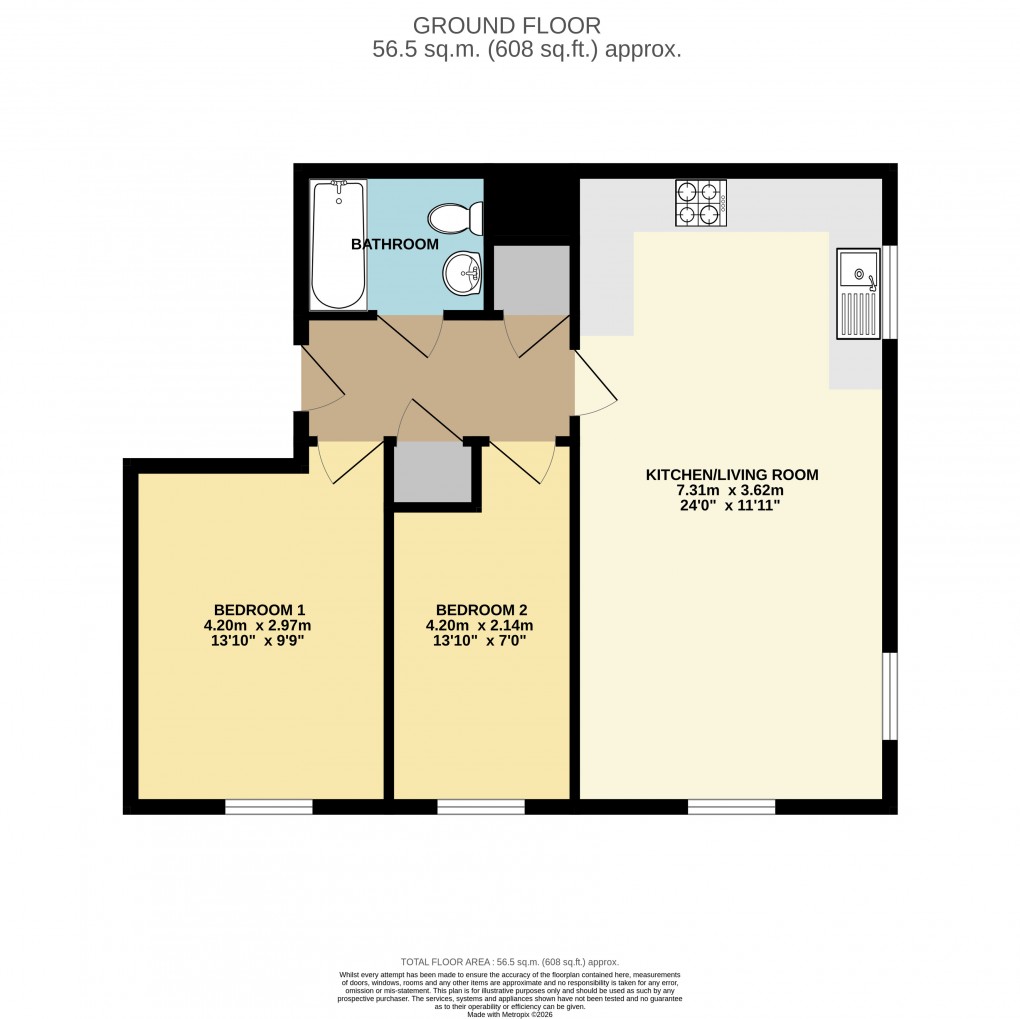 Floorplan for Bletchley