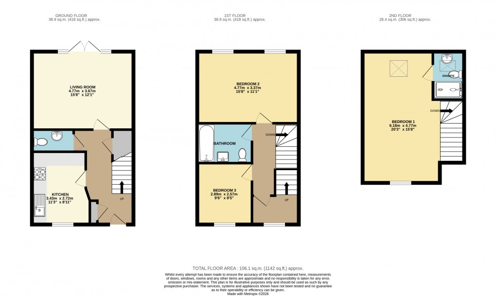Floorplan for Newton Leys, Bletchley, Milton Keynes