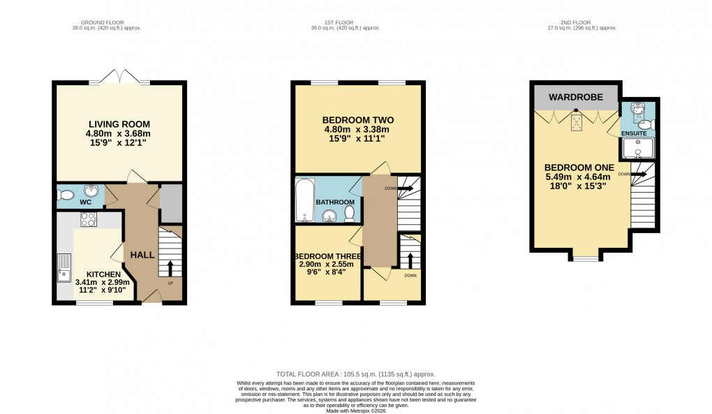 Floorplan for Newton Leys, Milton Keynes, Buckinghamshire