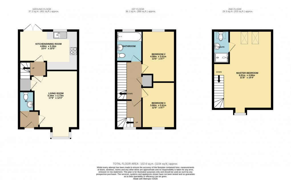 Floorplan for Eaton Leys, Milton Keynes, Buckinghamshire