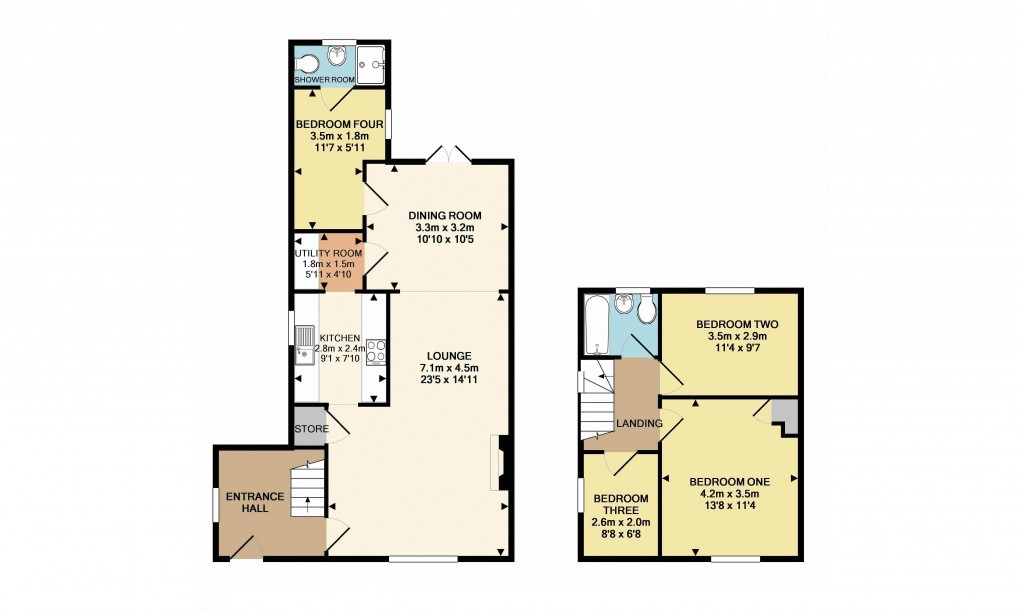 Floorplan for Dunstable