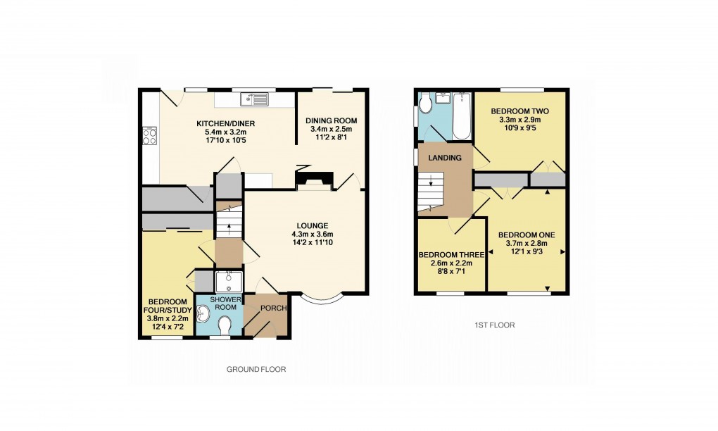 Floorplan for Dunstable