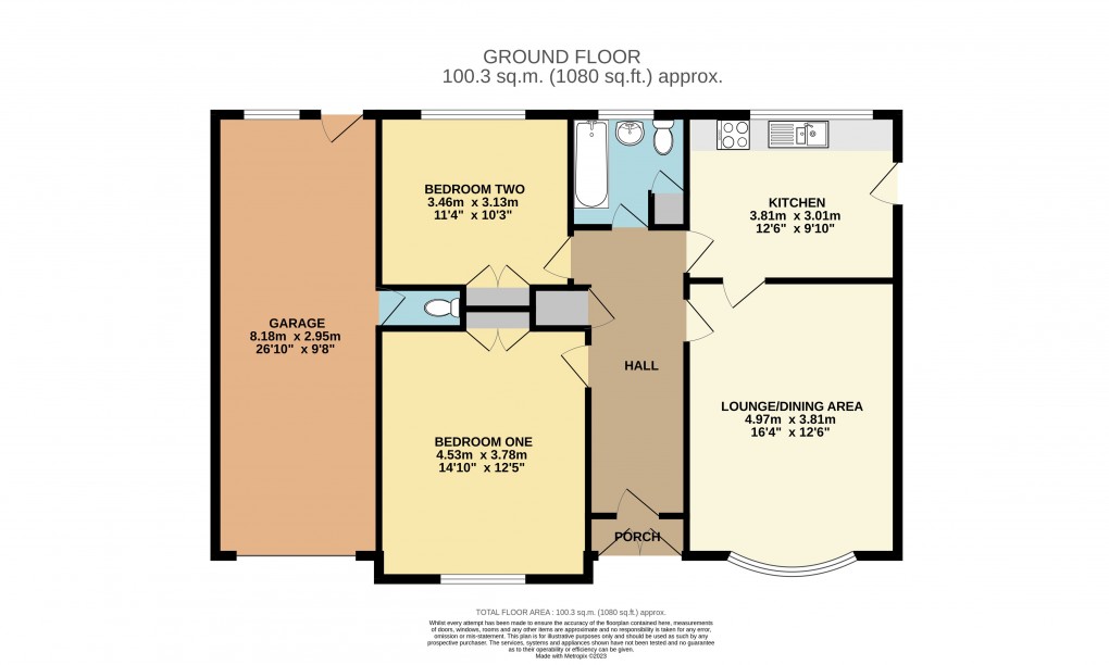 Floorplan for Stewkley, Bedfordshire