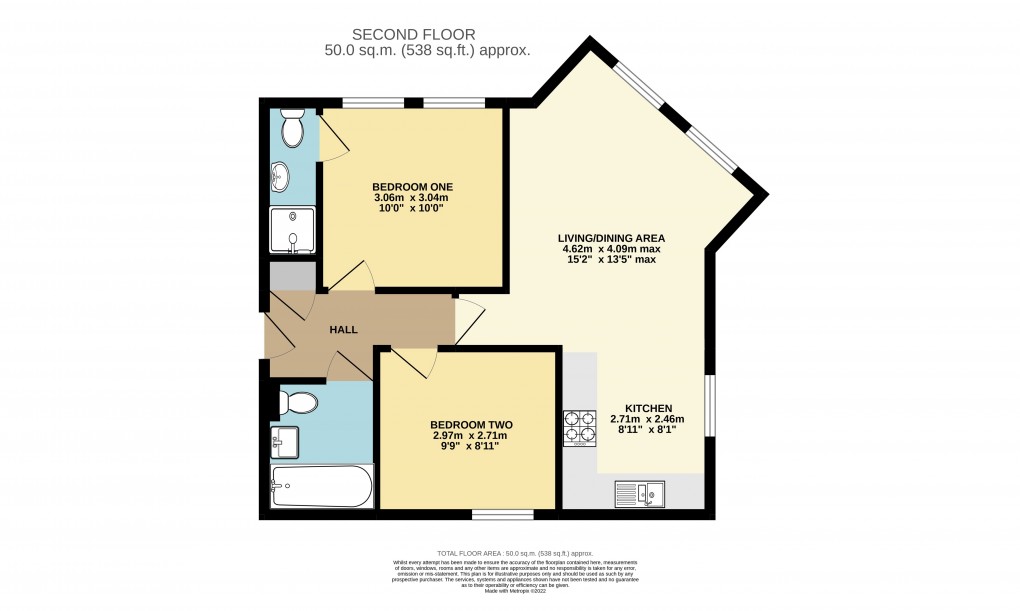 Floorplan for Leighton Buzzard, Bedfordshire