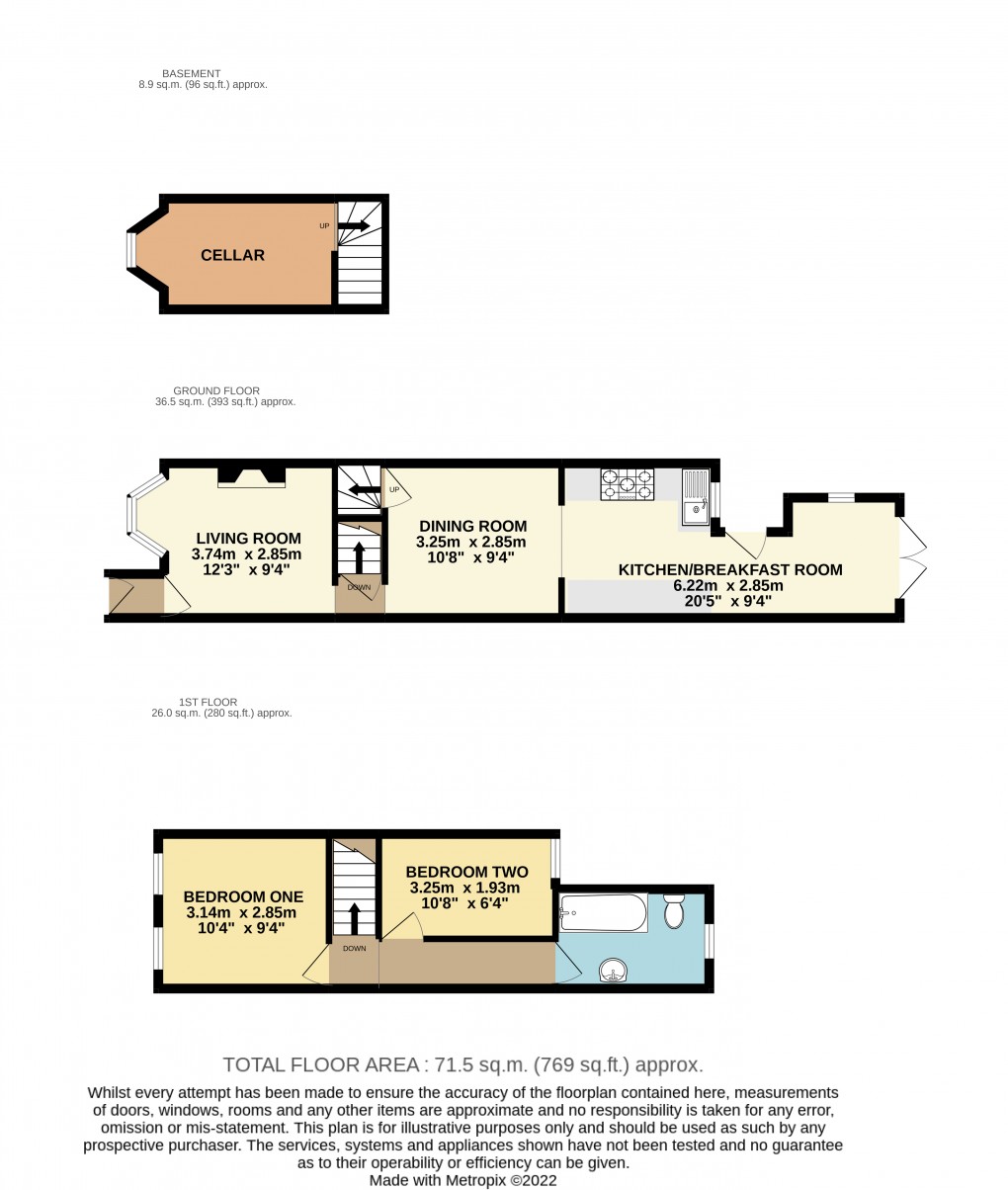 Floorplan for Dunstable