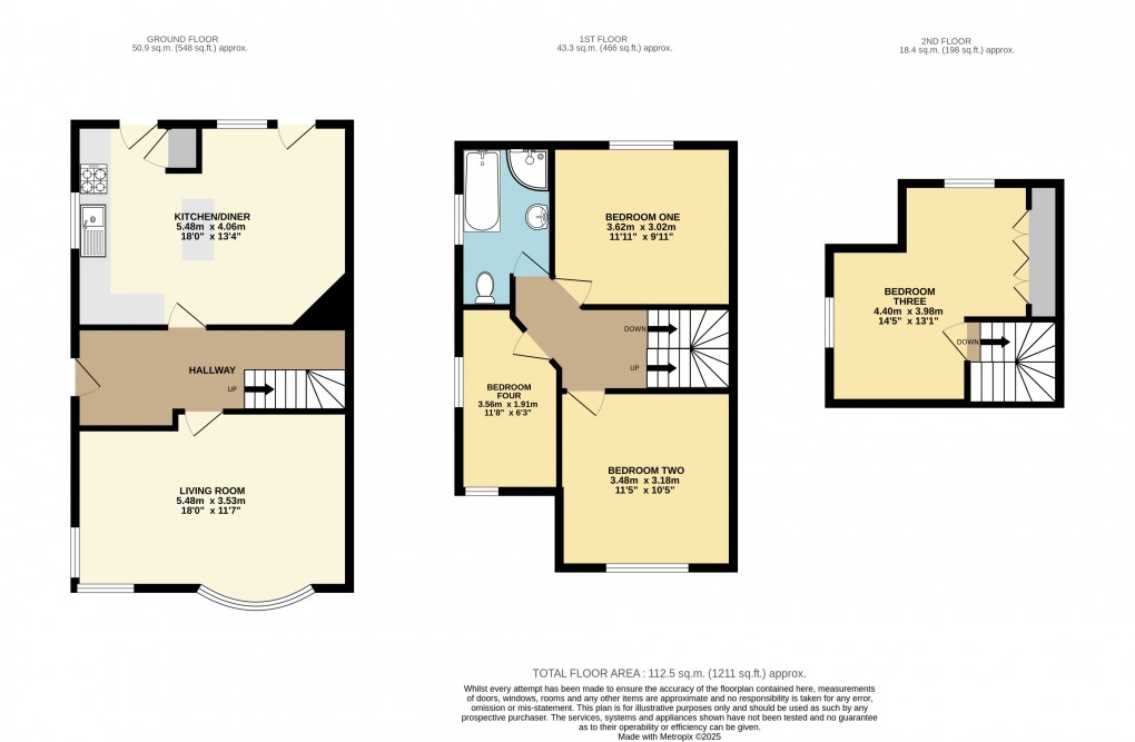Floorplan for Dunstable