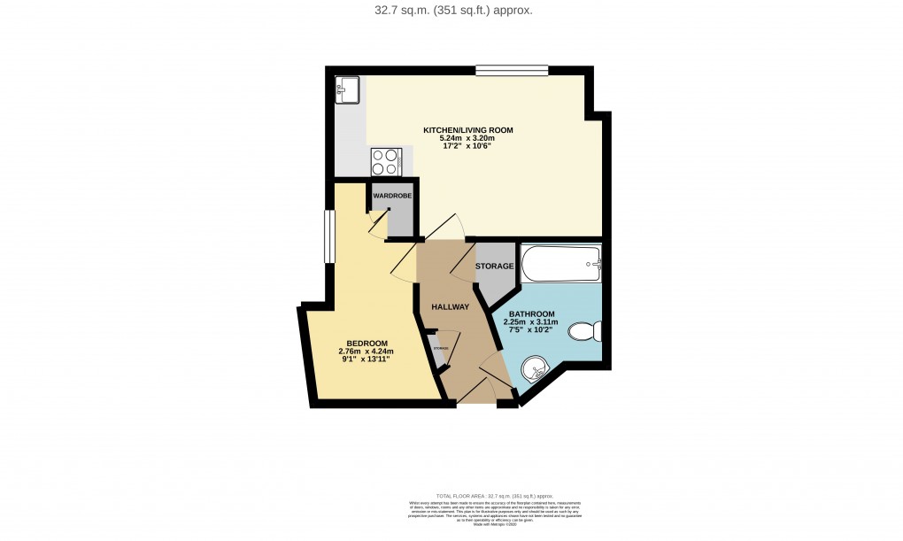 Floorplan for Dunstable