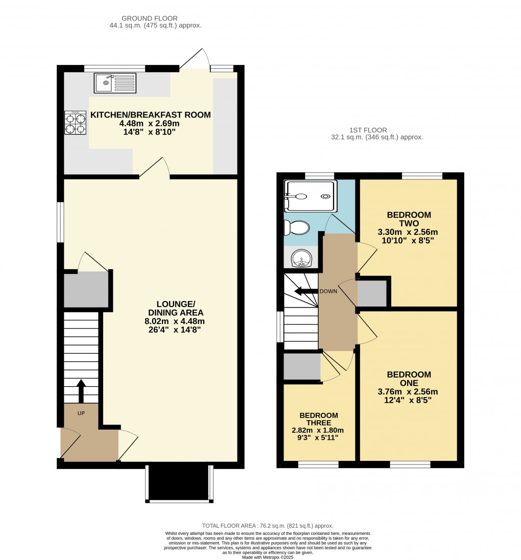 Floorplan for Dunstable