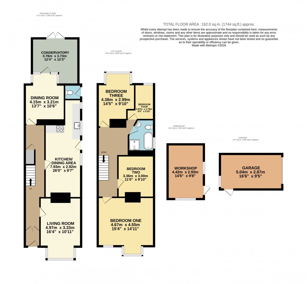 Floorplan for Dunstable, Beds