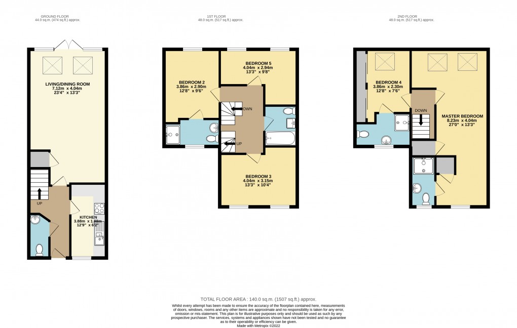 Floorplan for Dunstable