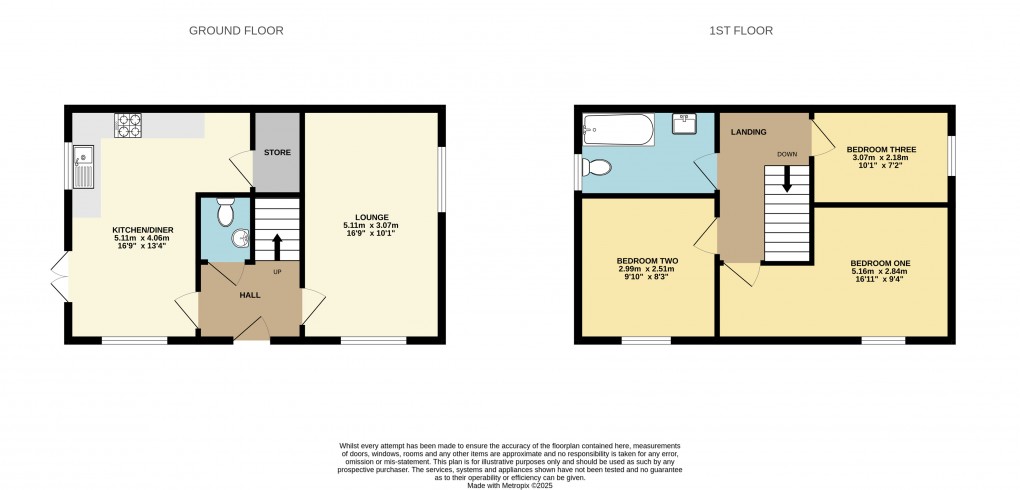 Floorplan for Dunstable