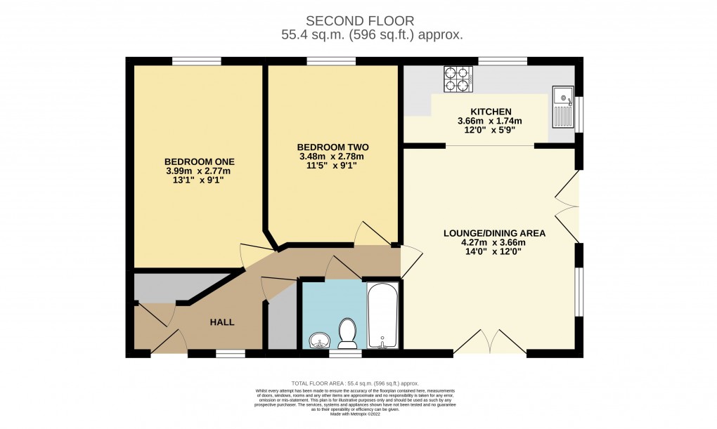 Floorplan for Leighton Buzzard, Beds