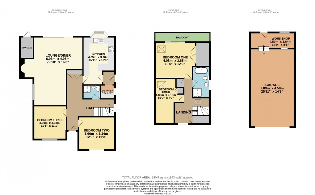 Floorplan for Edlesborough, Bedfordshire