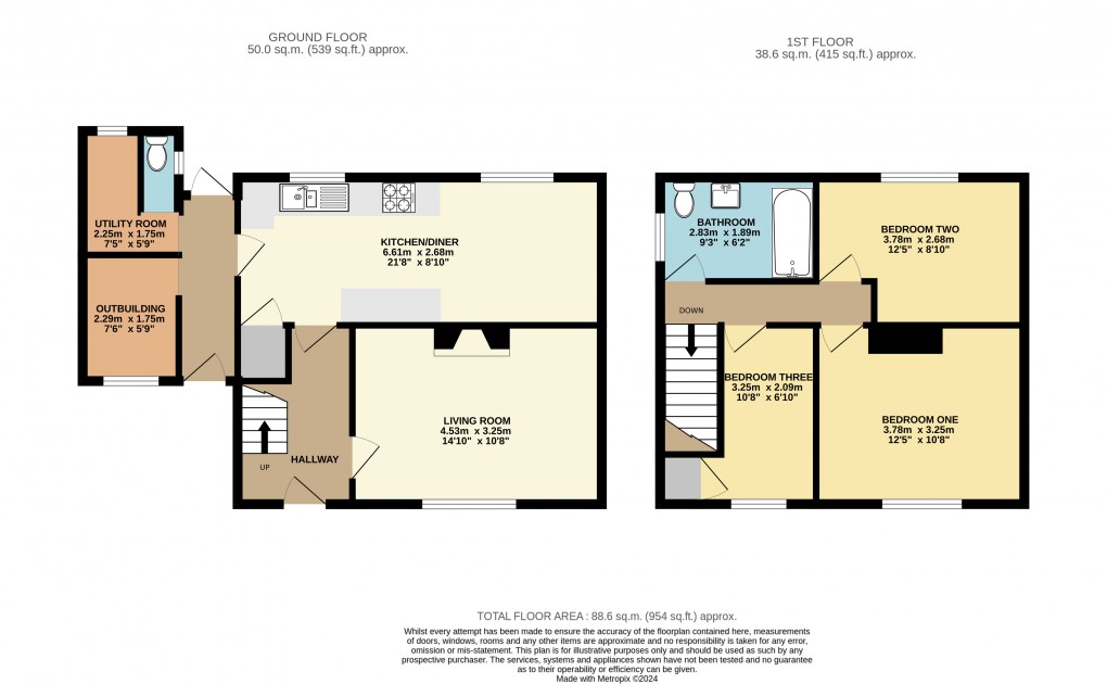 Floorplan for Stanbridge