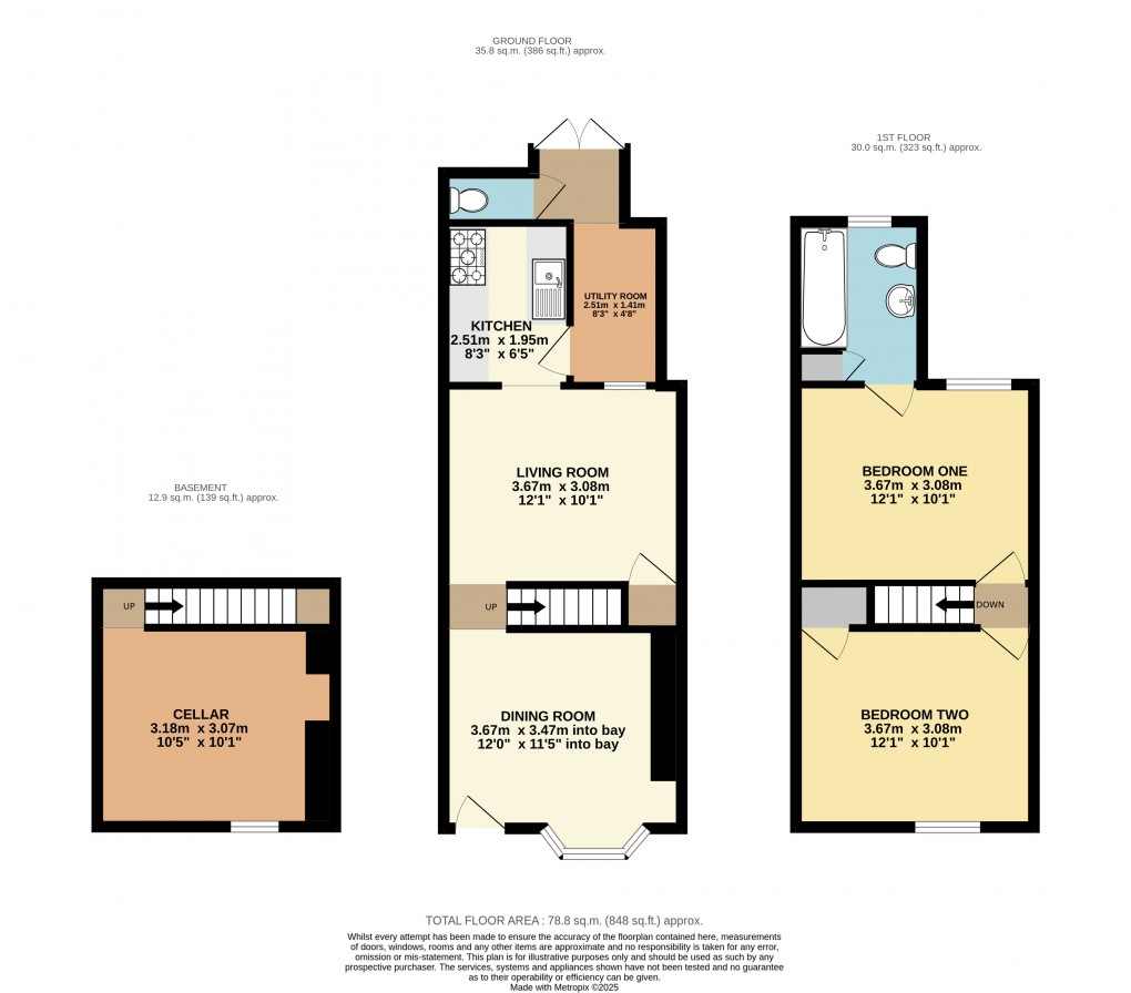 Floorplan for Dunstable, Beds