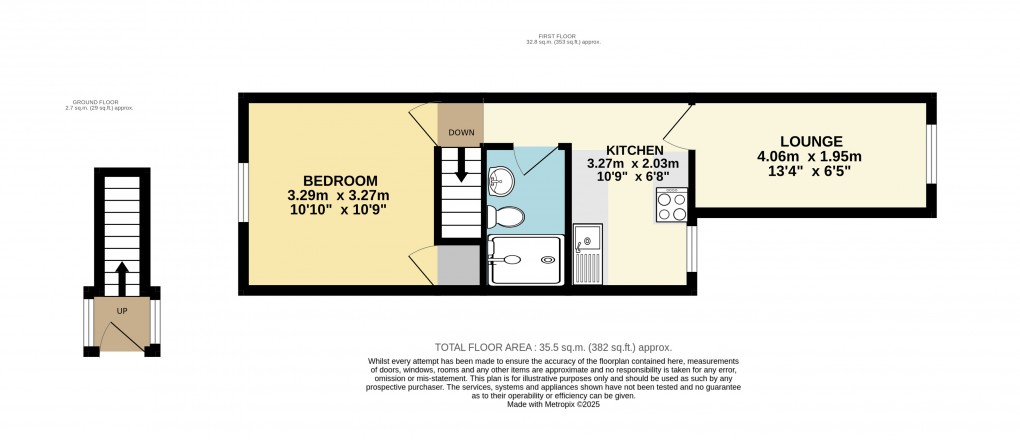 Floorplan for Dunstable, Beds