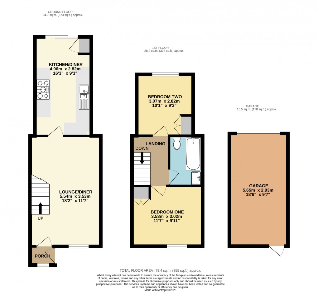 Floorplan for Eaton Bray, Bedfordshire