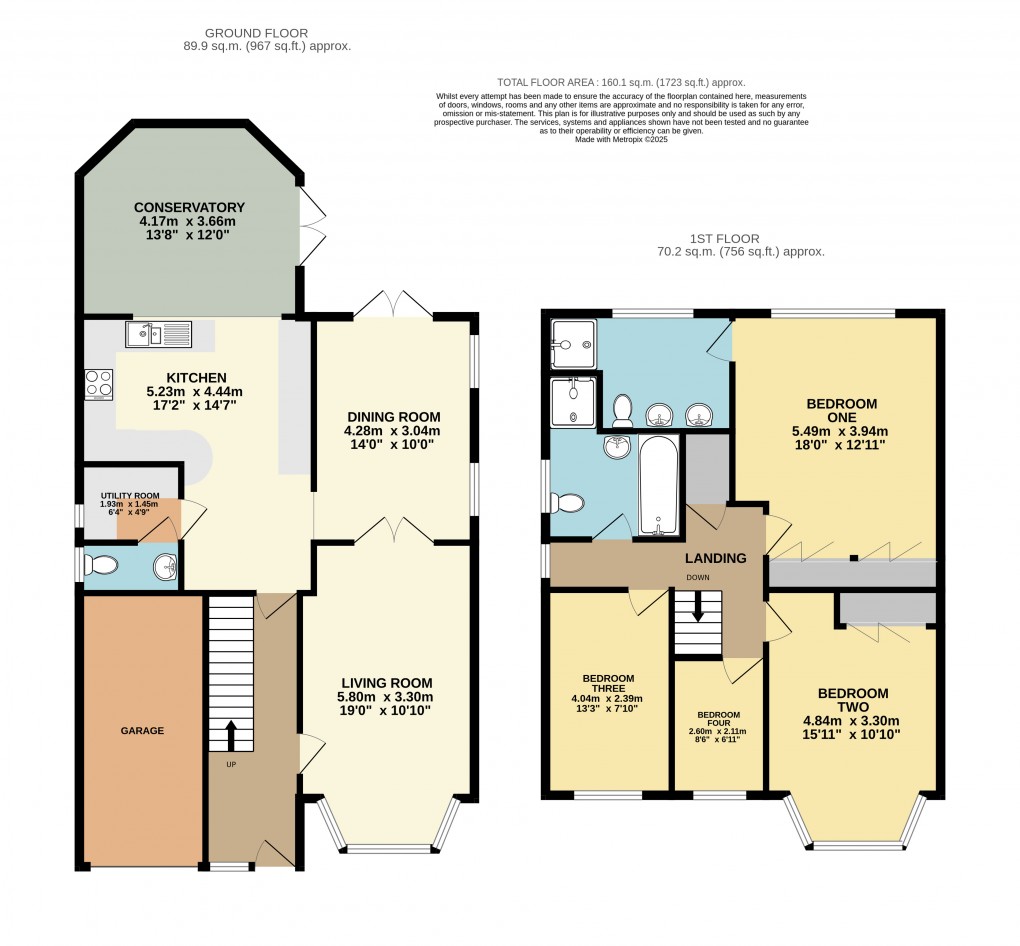 Floorplan for Dunstable, Beds