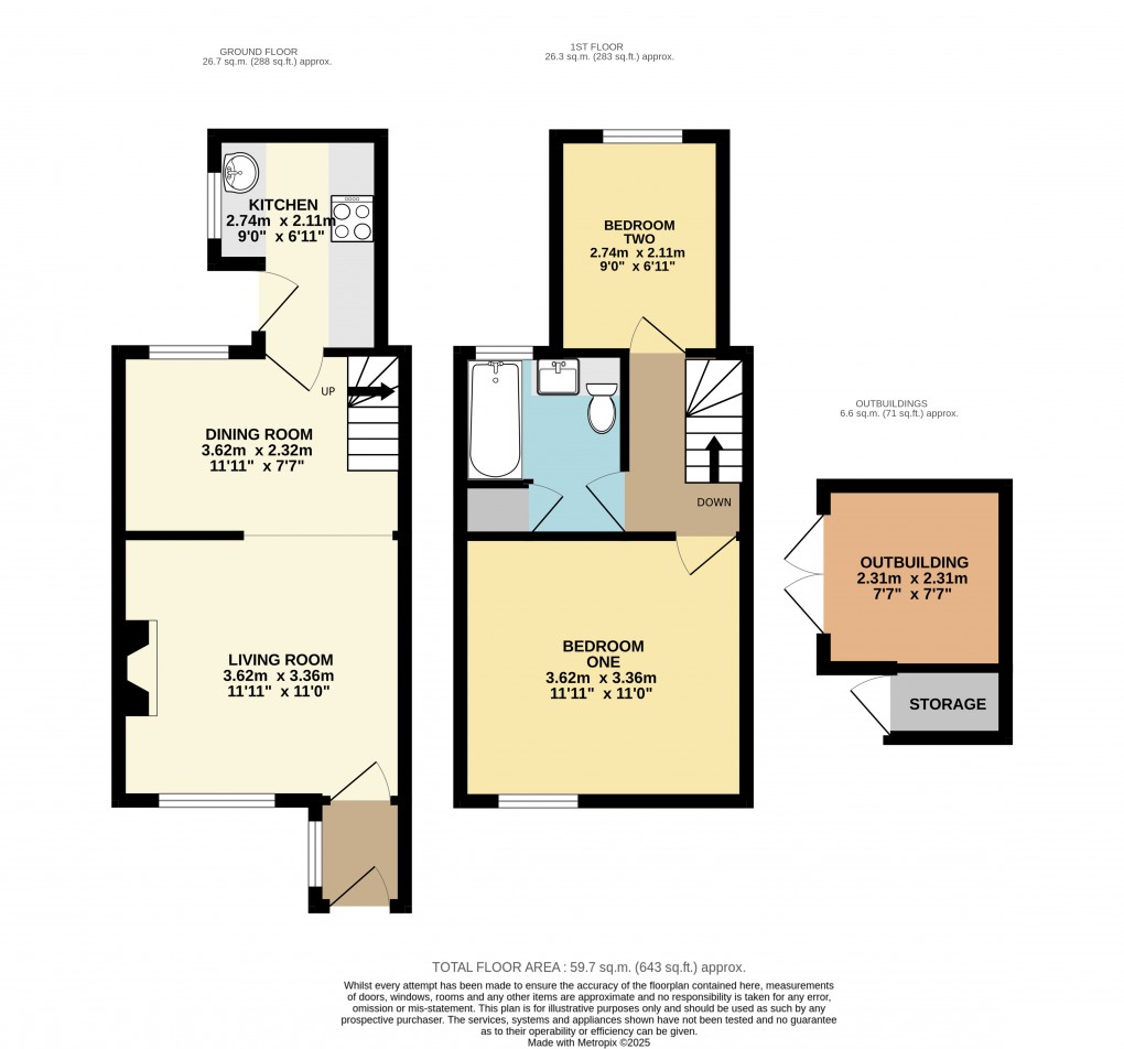 Floorplan for Stanbridge, Leighton Buzzard