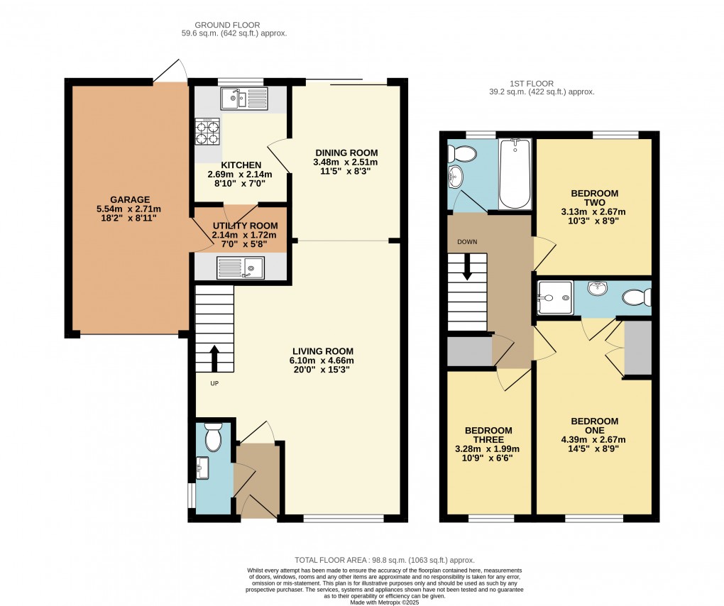 Floorplan for Leighton Buzzard, Bedfordshire
