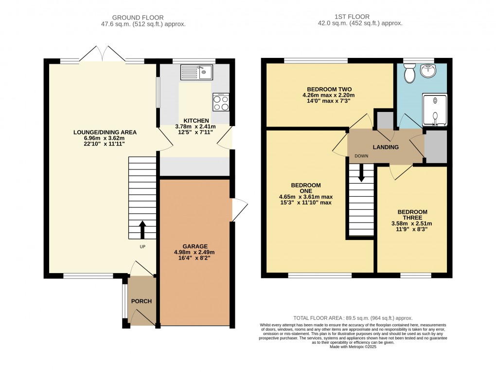 Floorplan for Dunstable, Bedfordshire