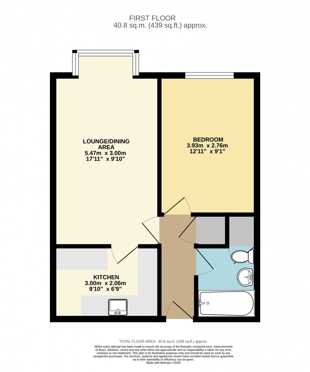 Floorplan for Dunstable, Beds