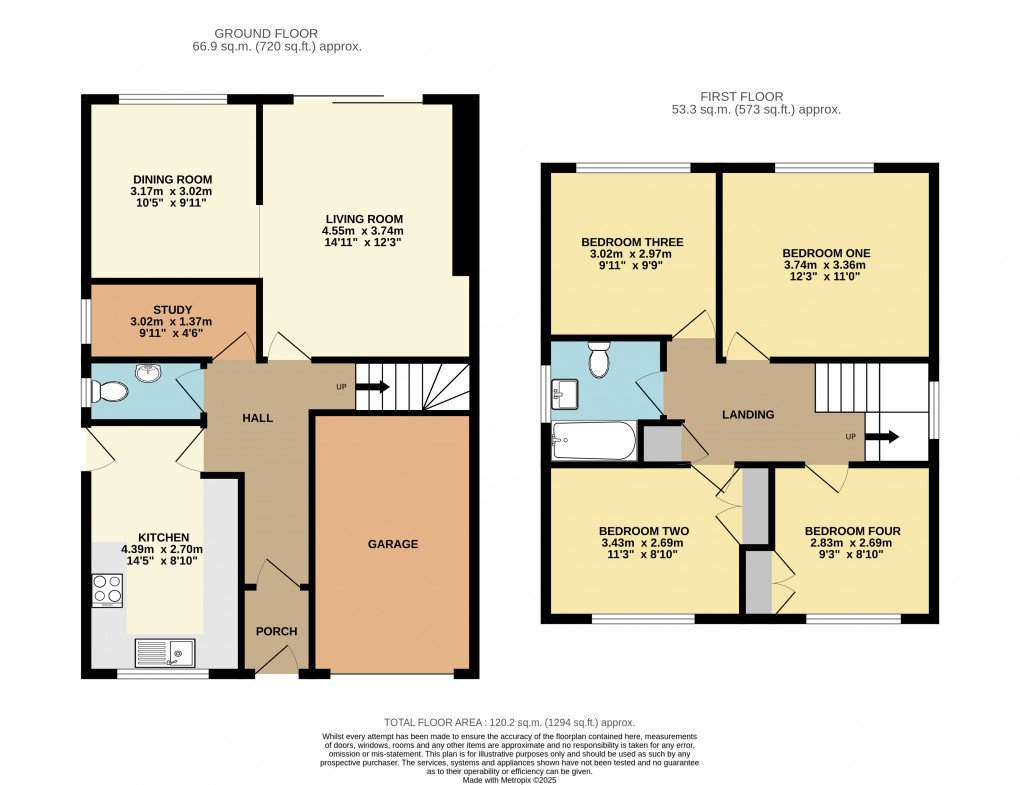 Floorplan for Dunstable, Beds