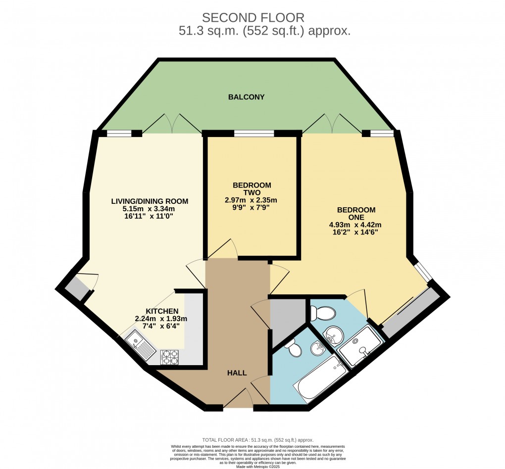 Floorplan for Dunstable