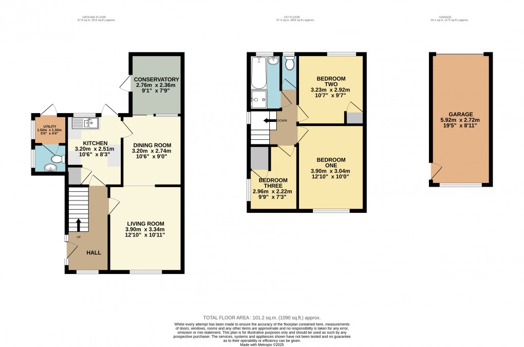 Floorplan for Linslade, Beds