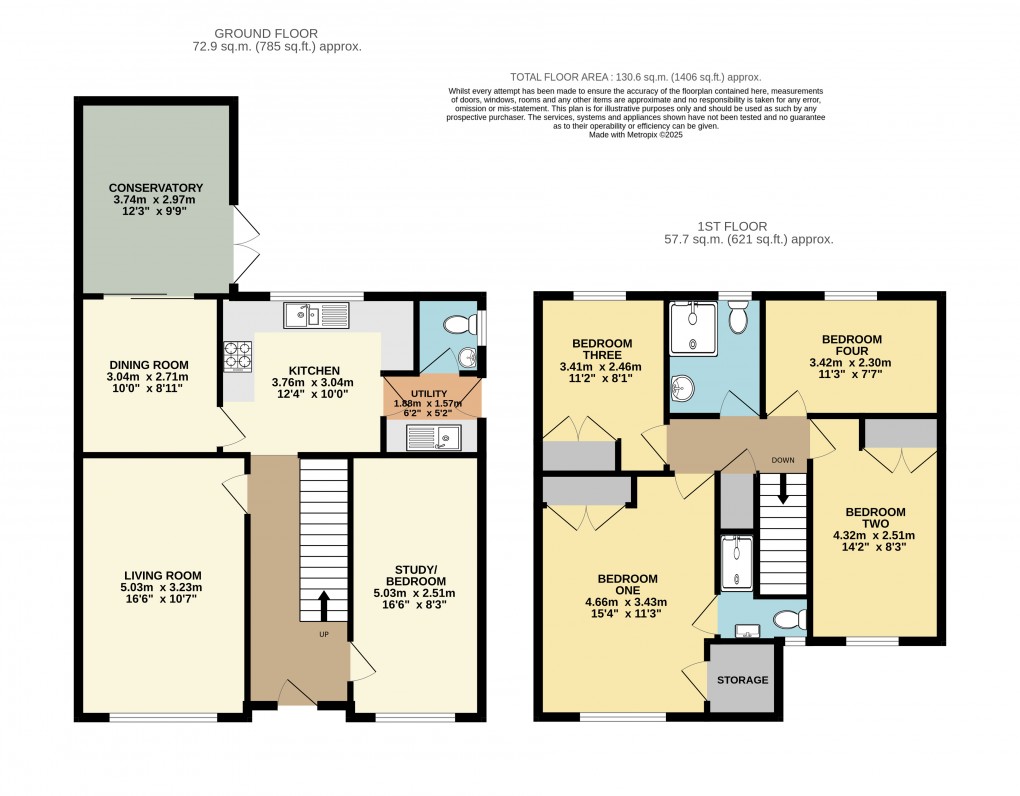 Floorplan for Dunstable, Beds