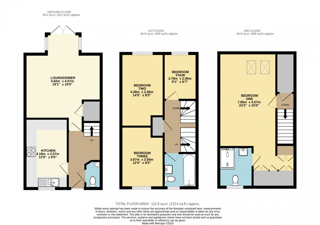 Floorplan for Leighton Buzzard, Beds