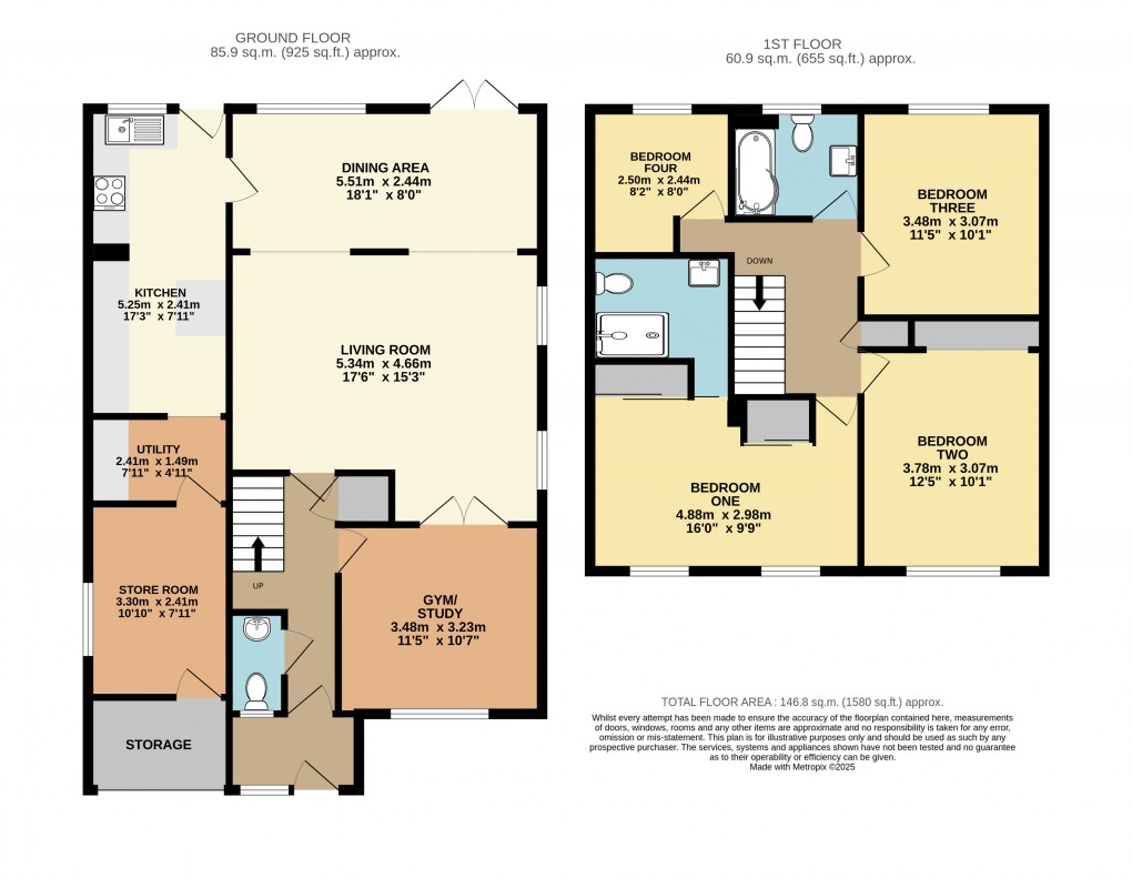 Floorplan for Leighton Buzzard
