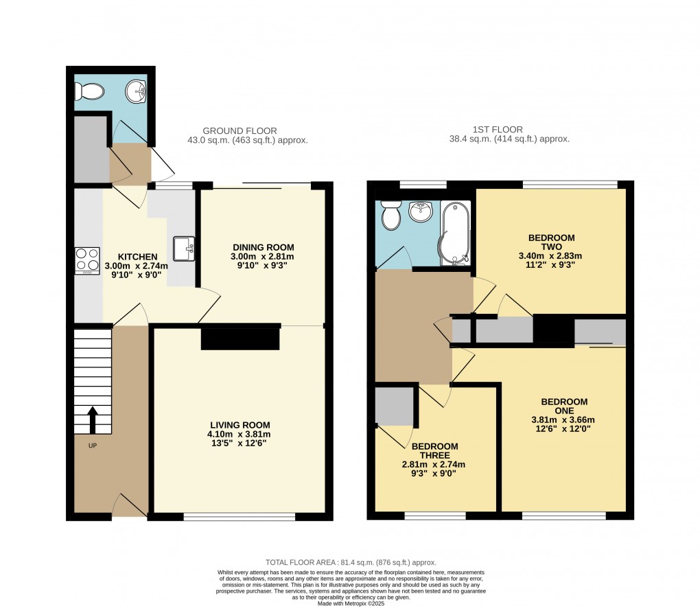 Floorplan for Kensworth, Beds