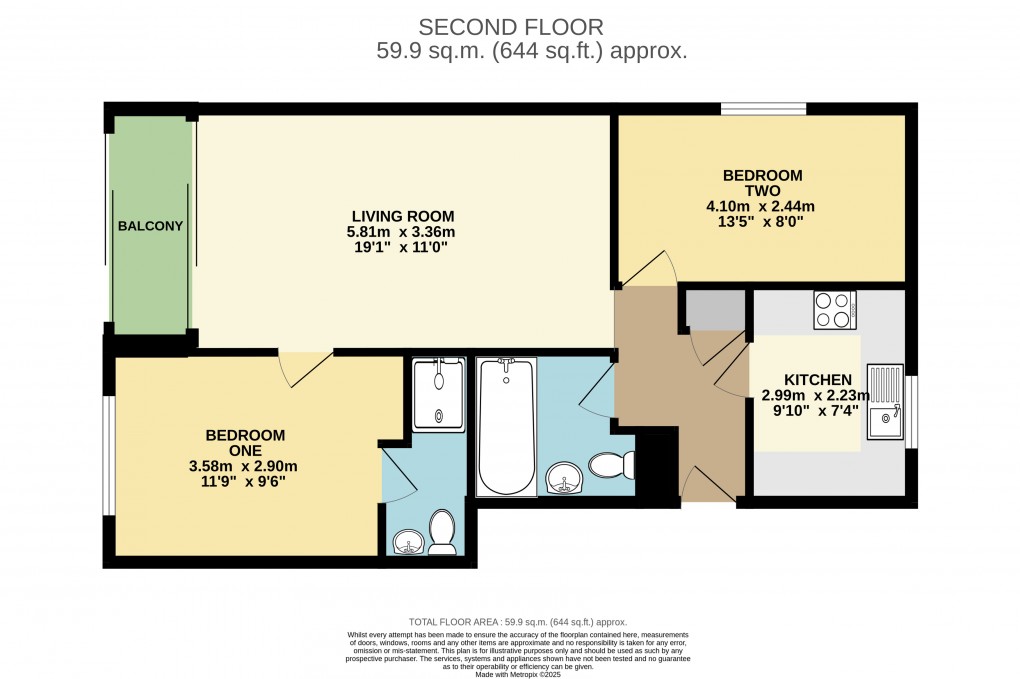 Floorplan for Whipsnade Road, Dunstable, Bedfordshire